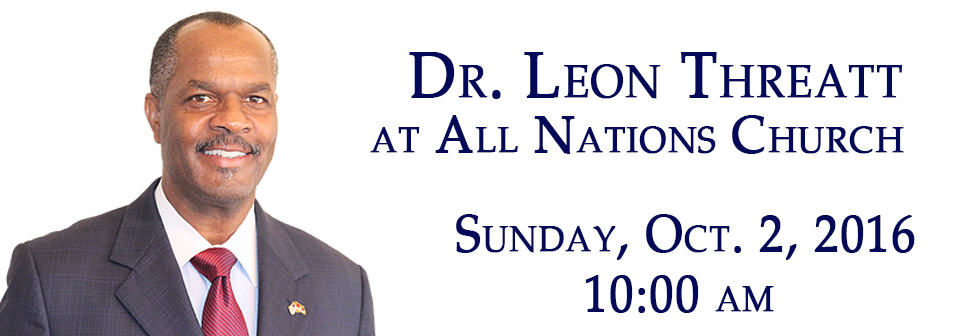 Dr Leon Threatt at ANC Oct 201