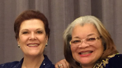 Bonnie Chavda and Alveda King 